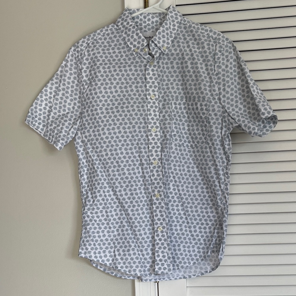 Men's light blue Patterned Shirt